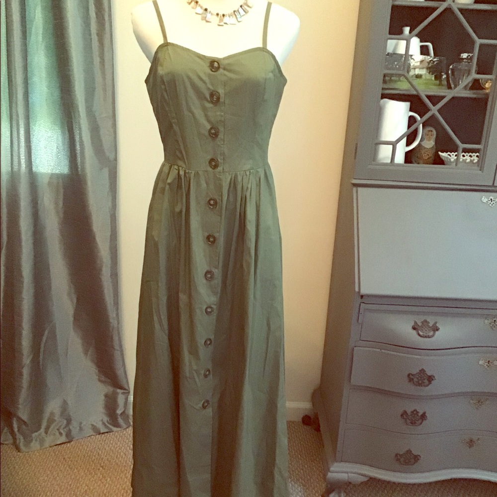NWT olive dress